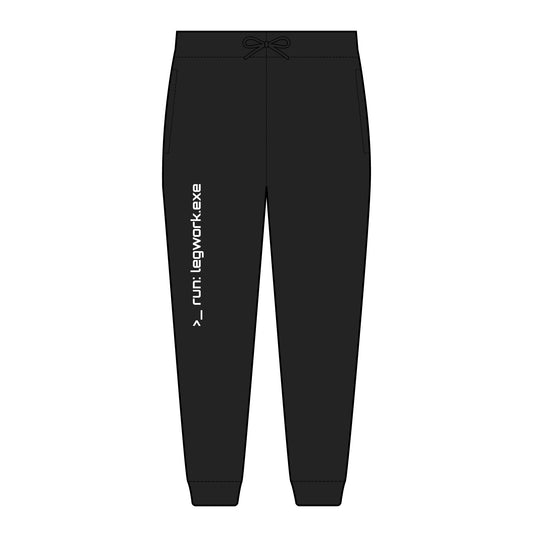 >_ run: legwork.exe file Unisex Fleece Jogger