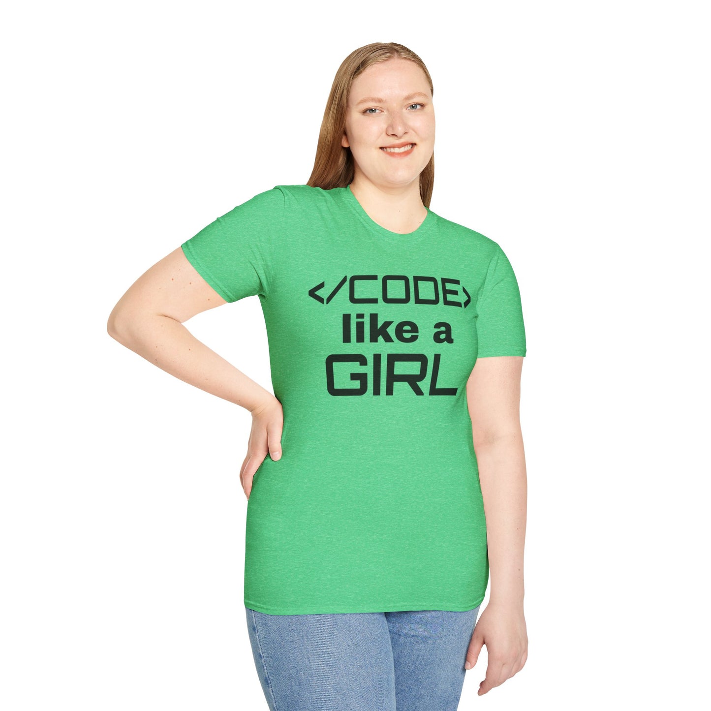 Code Like A Girl Unisex Tee