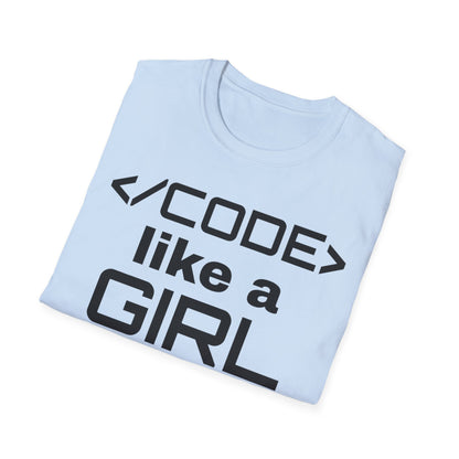 Code Like A Girl Unisex Tee