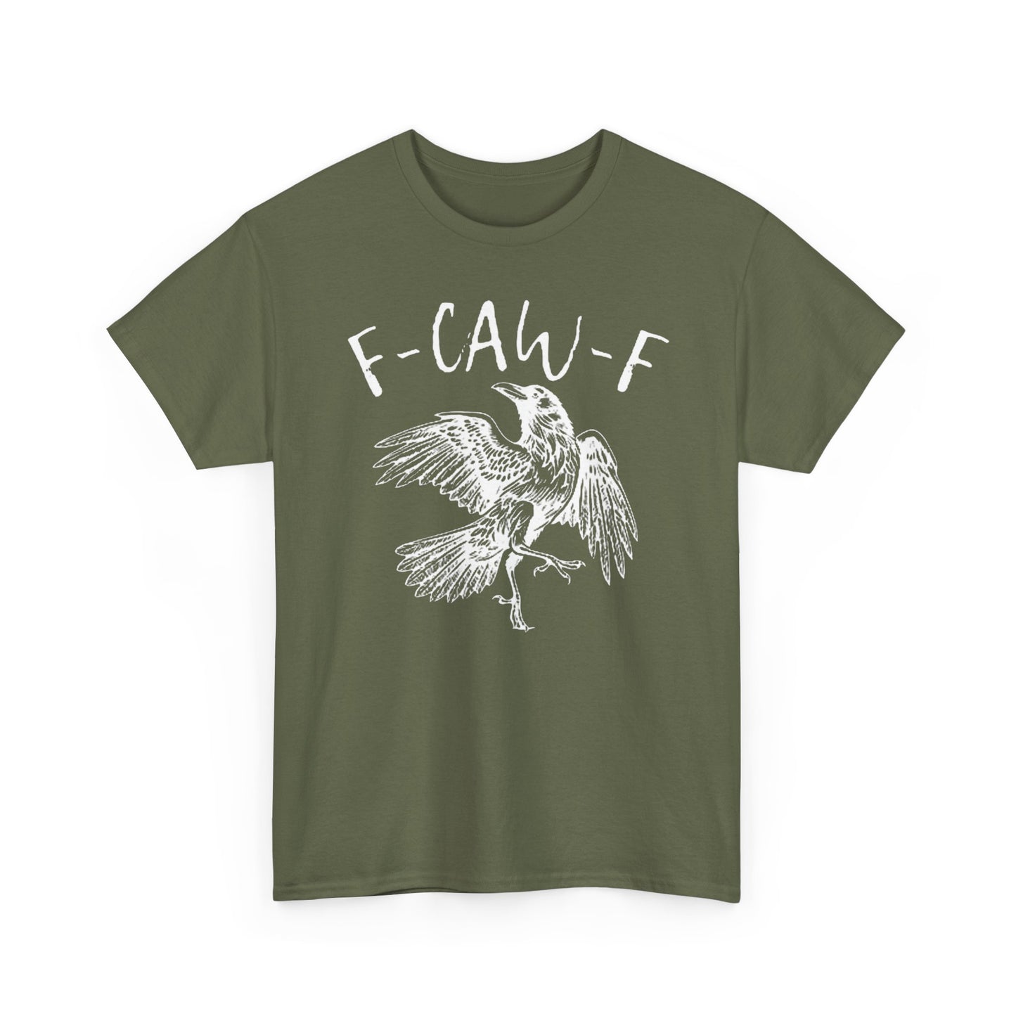 F-Caw-F Graphic Tee - Unisex Style, Eco-Friendly
