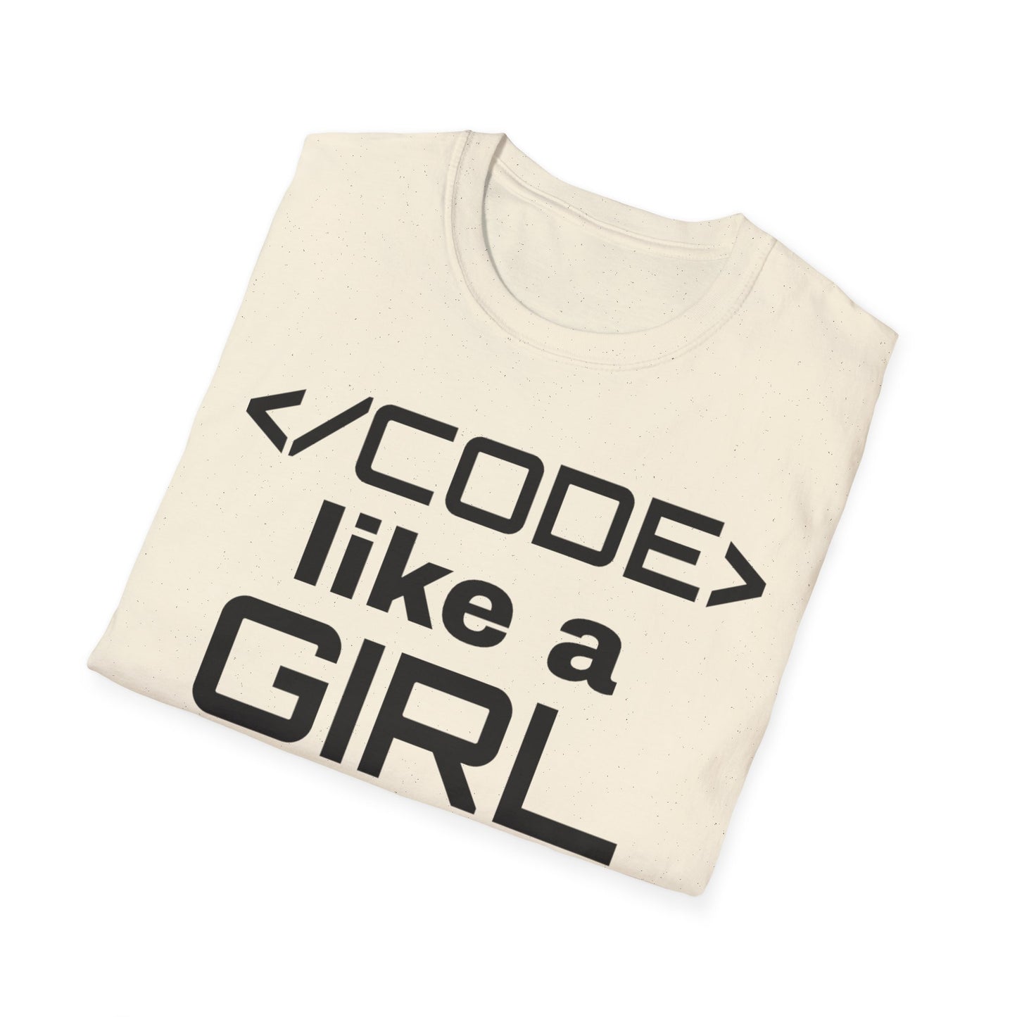 Code Like A Girl Unisex Tee
