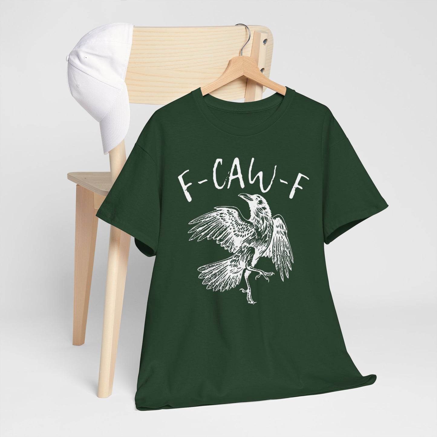 F-Caw-F Graphic Tee - Unisex Style, Eco-Friendly