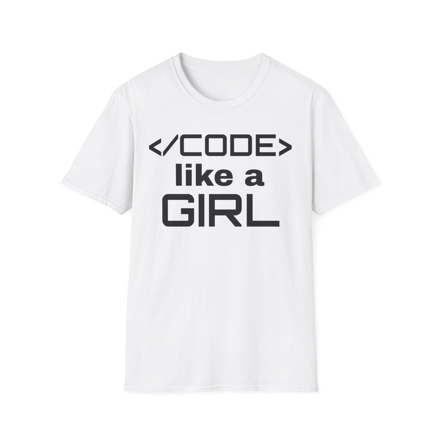 Code Like A Girl Unisex Tee