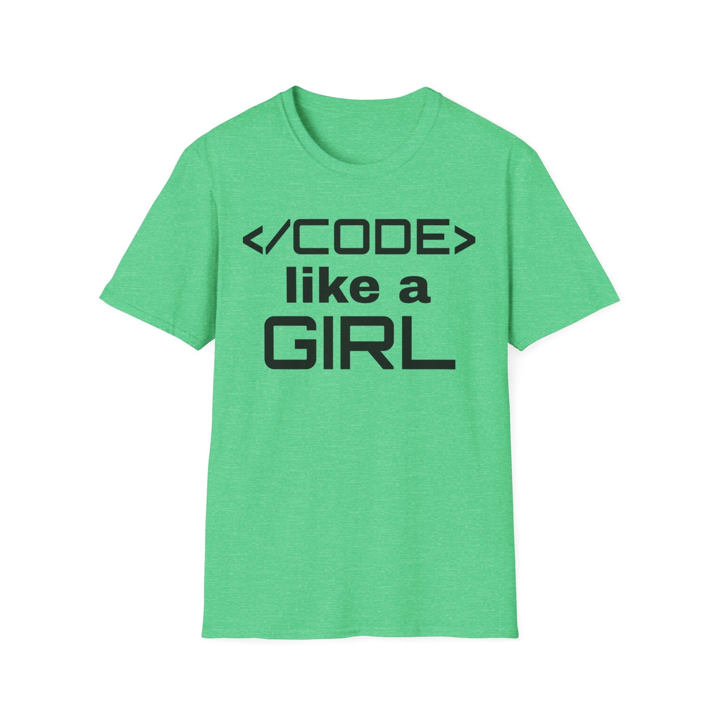Code Like A Girl Unisex Tee