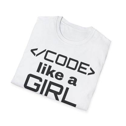 Code Like A Girl Unisex Tee