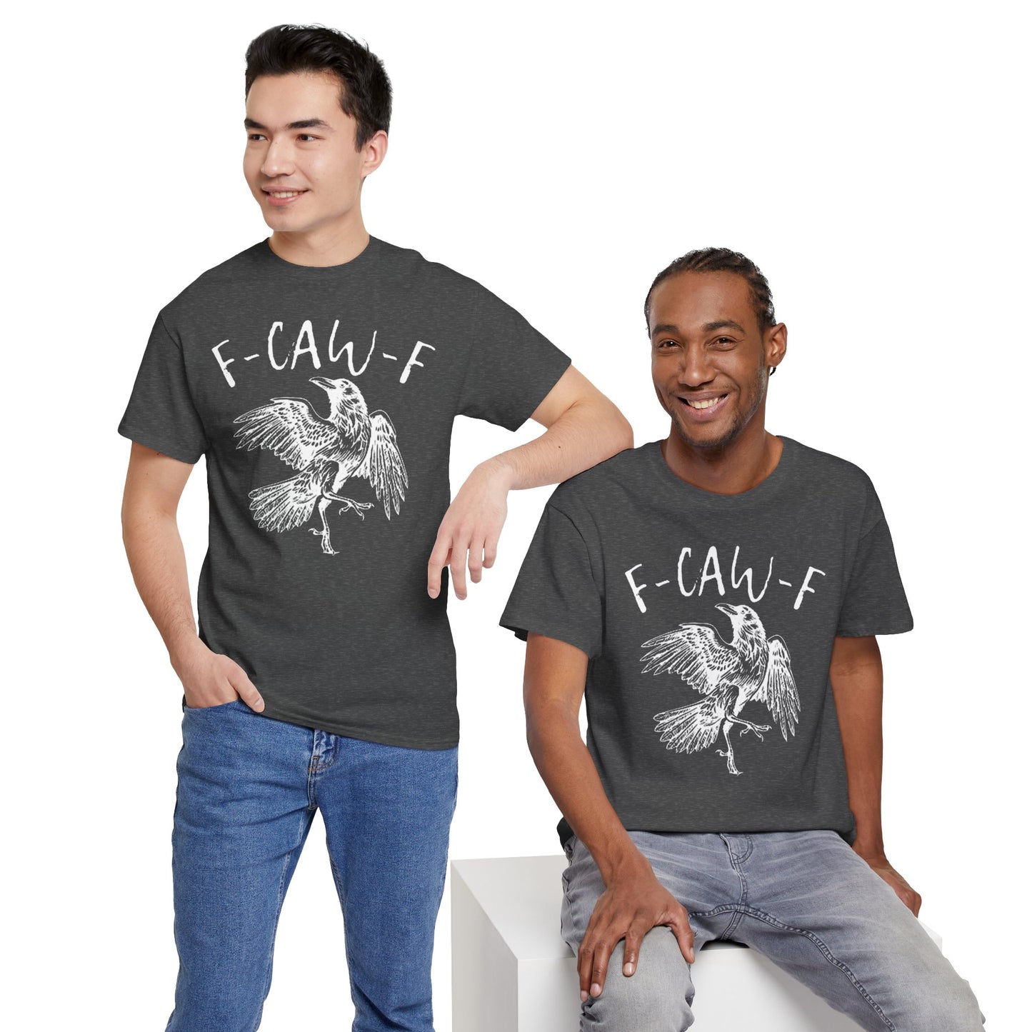 F-Caw-F Graphic Tee - Unisex Style, Eco-Friendly