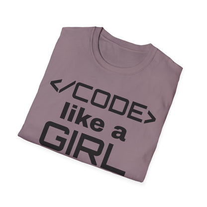 Code Like A Girl Unisex Tee