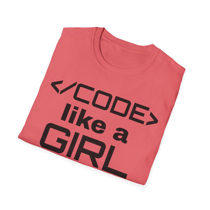 Code Like A Girl Unisex Tee