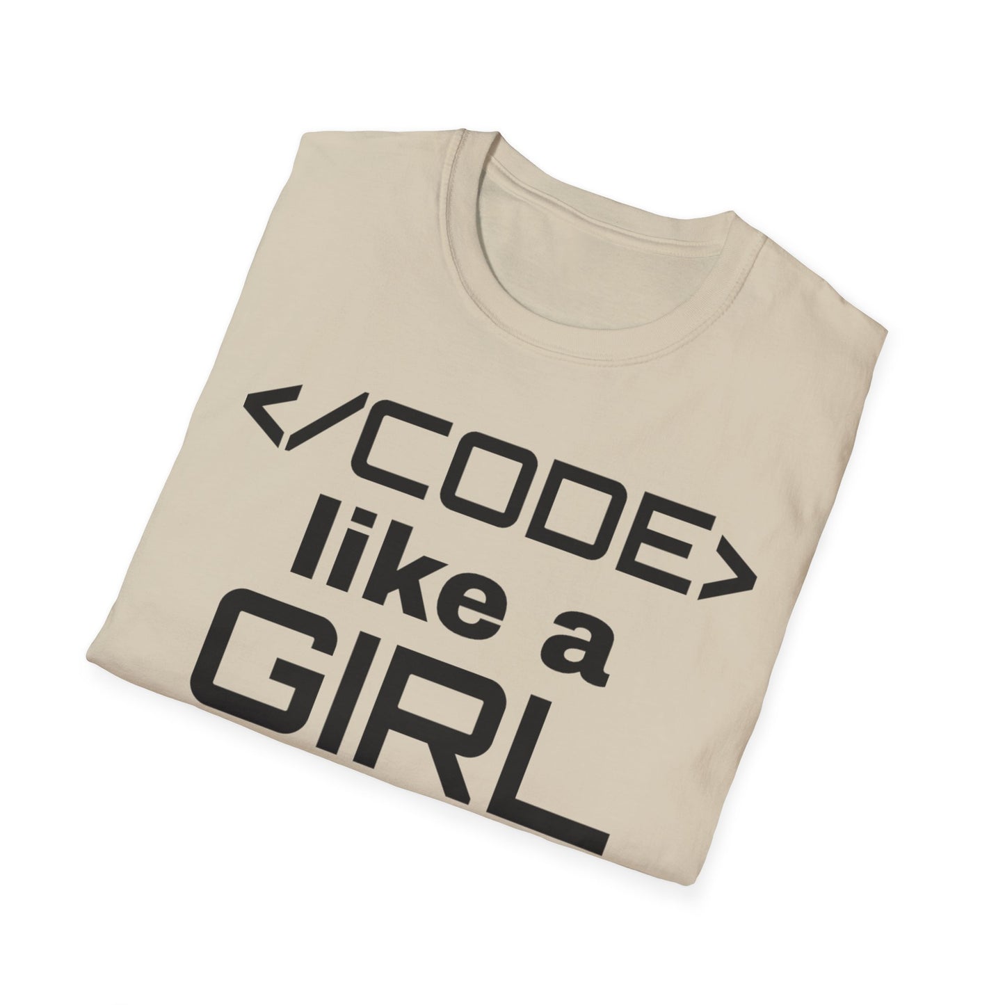 Code Like A Girl Unisex Tee