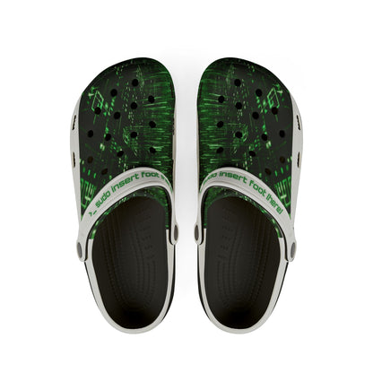 Sudo Insert Foot [Here] Foam Clogs