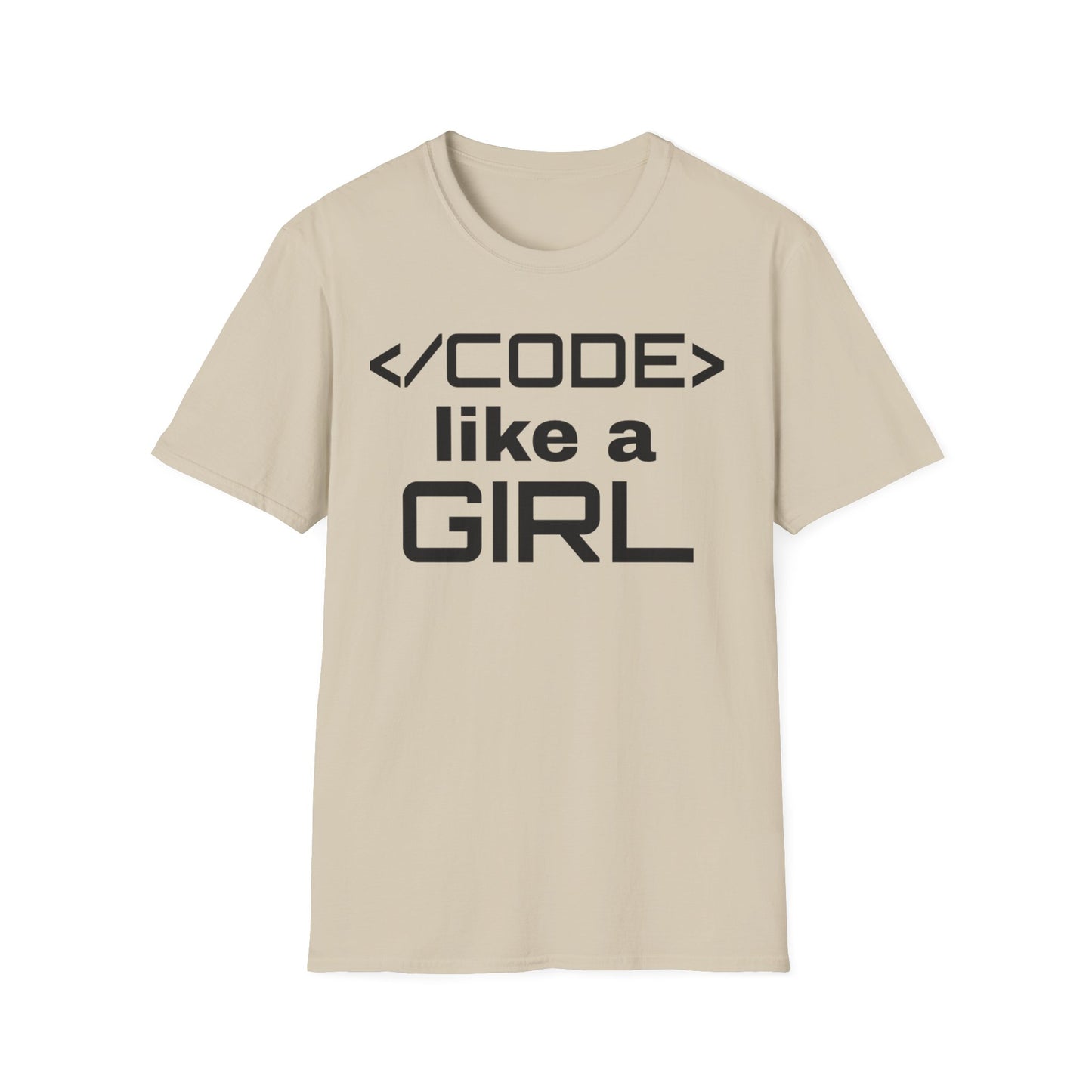 Code Like A Girl Unisex Tee