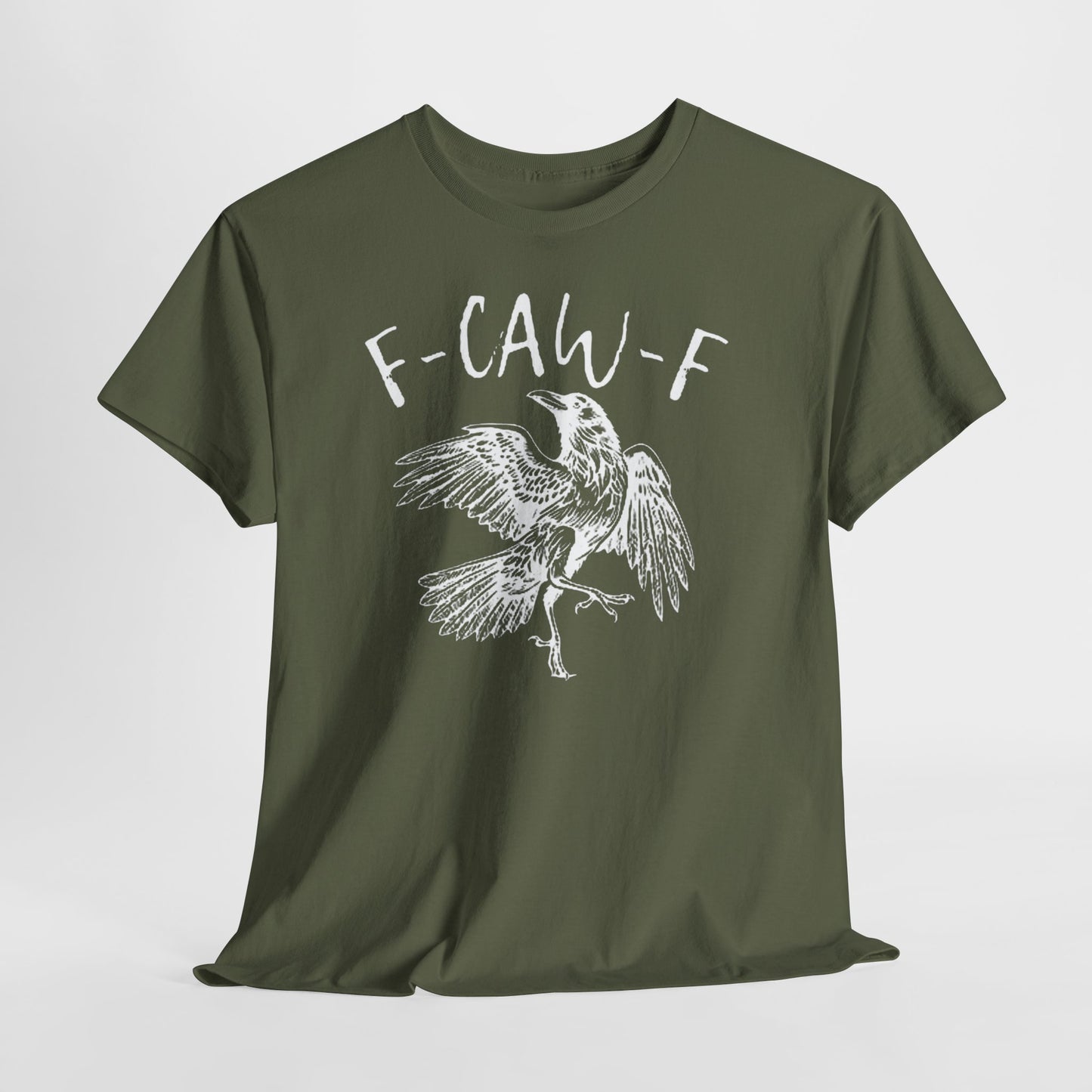 F-Caw-F Graphic Tee - Unisex Style, Eco-Friendly