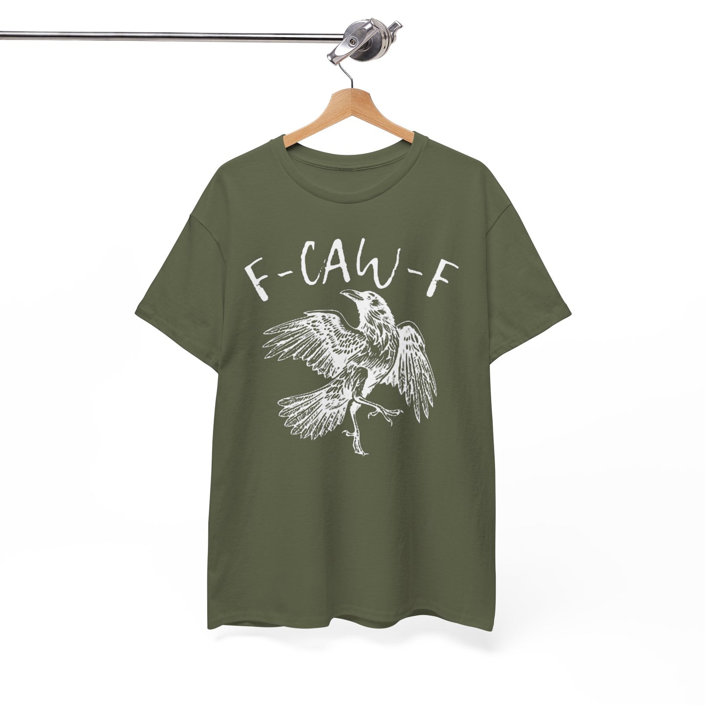 F-Caw-F Graphic Tee - Unisex Style, Eco-Friendly