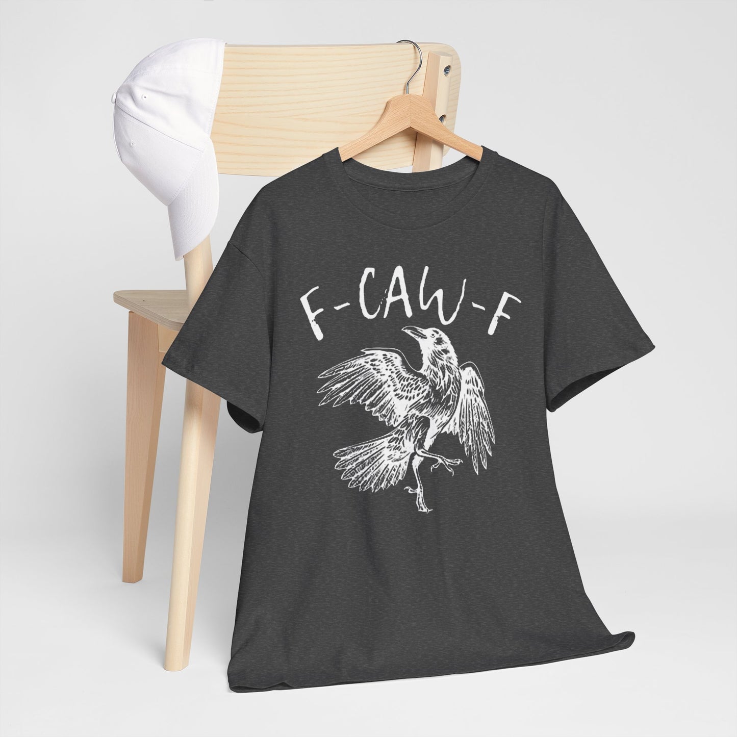 F-Caw-F Graphic Tee - Unisex Style, Eco-Friendly