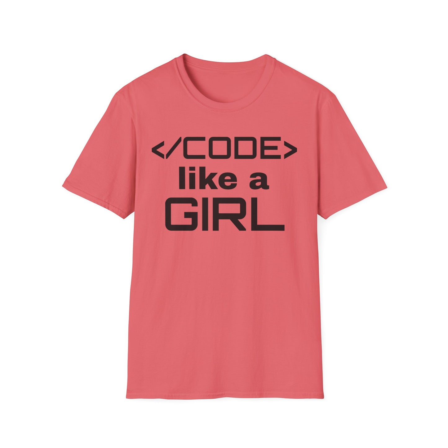 Code Like A Girl Unisex Tee