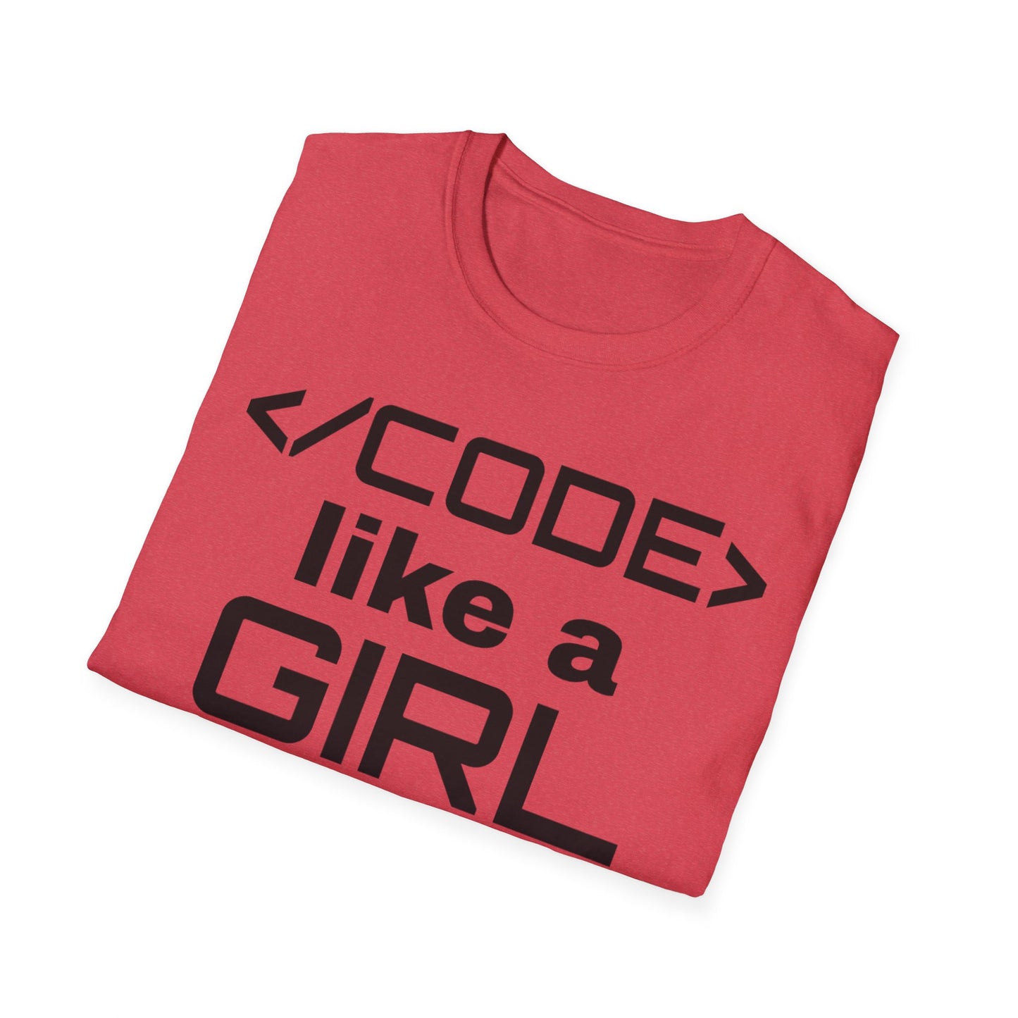 Code Like A Girl Unisex Tee