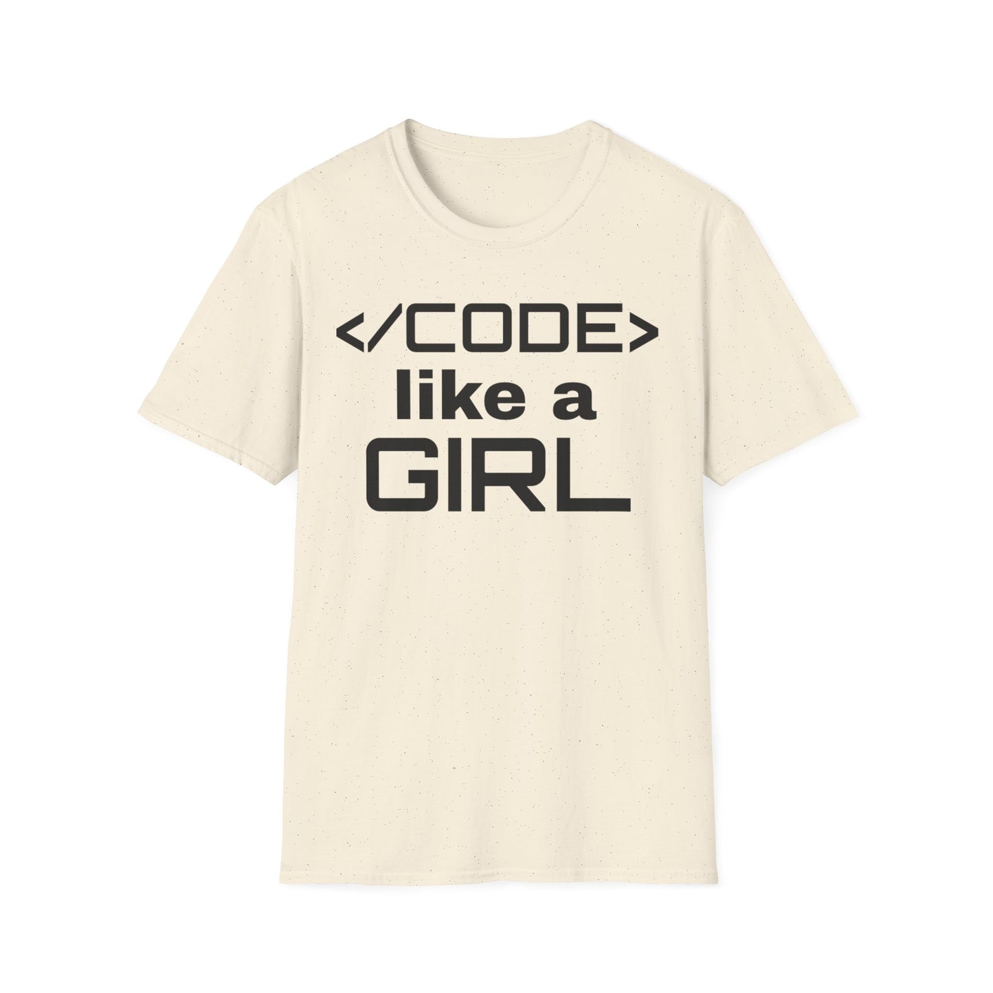 Code Like A Girl Unisex Tee