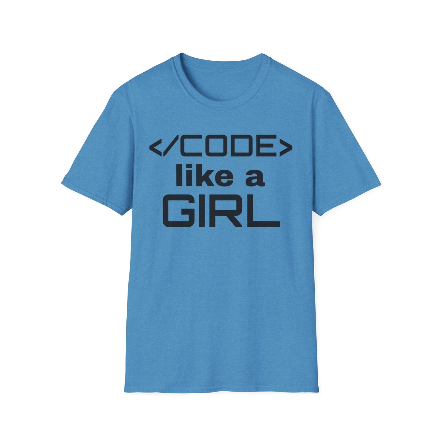 Code Like A Girl Unisex Tee