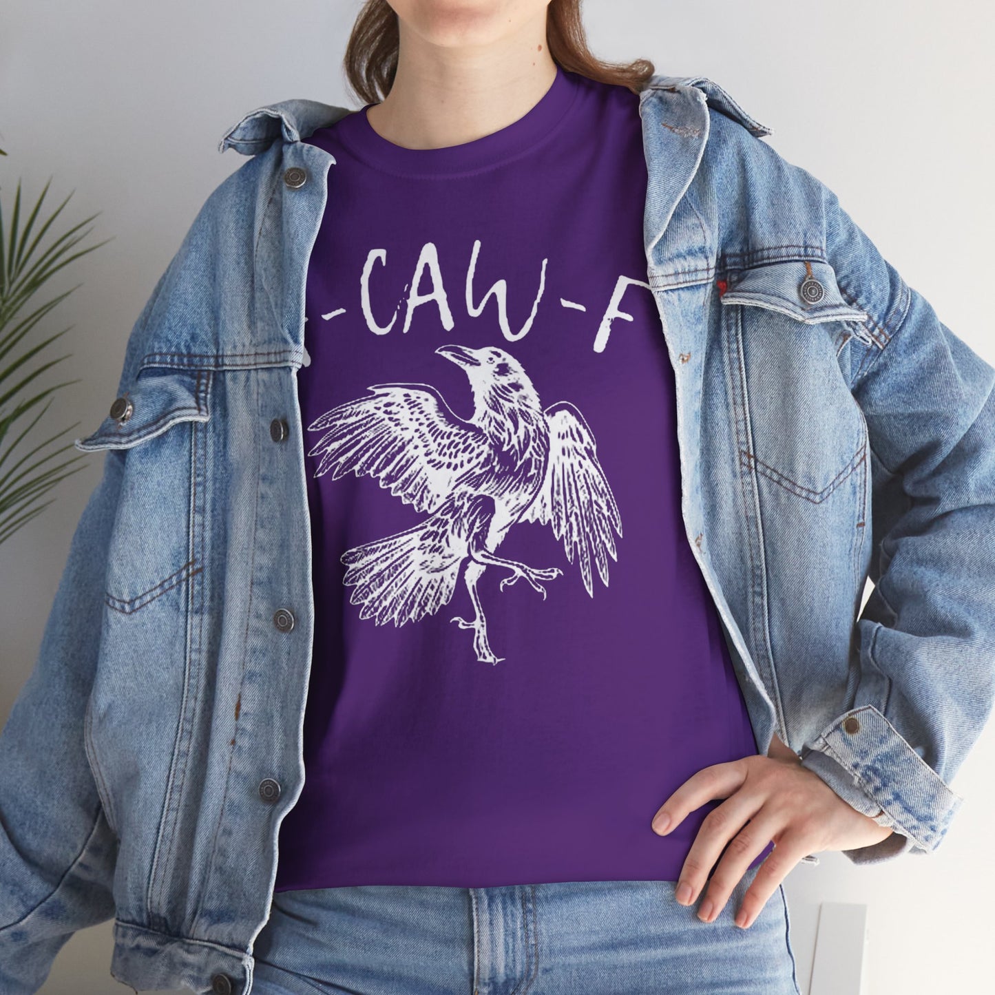 F-Caw-F Graphic Tee - Unisex Style, Eco-Friendly