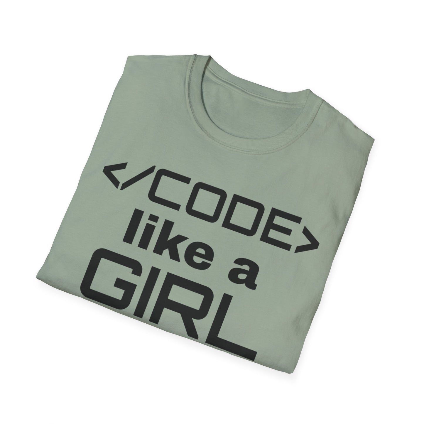 Code Like A Girl Unisex Tee